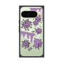 Premium Square Case with Pixelsnap［ PAINTING SMILE Purple ］