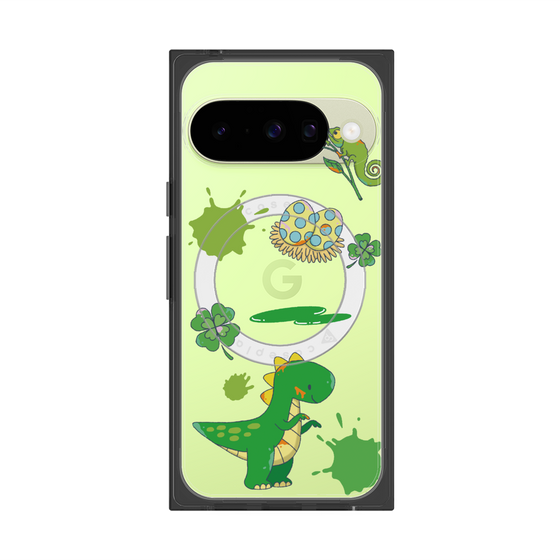 Premium Square Case with Pixelsnap［ DRAWING PAPER Green ］