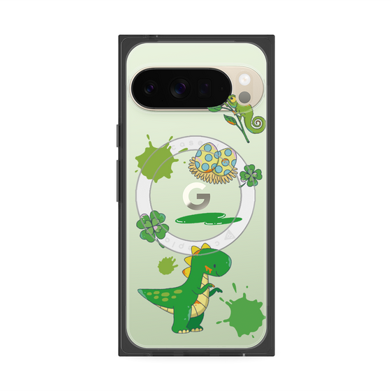 Premium Square Case with Pixelsnap［ DRAWING PAPER Green ］