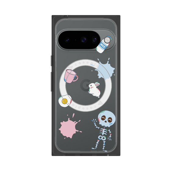 Premium Square Case with Pixelsnap［ DRAWING PAPER White ］