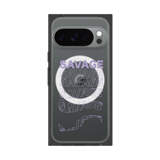 Premium Square Case with Pixelsnap［ SAVAGE Purple ］