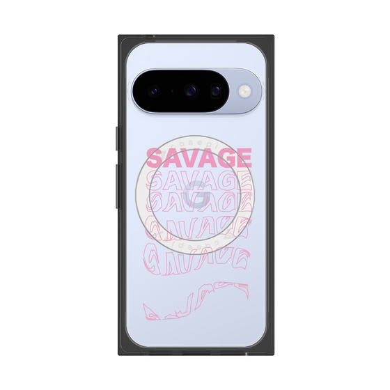 Premium Square Case with Pixelsnap［ SAVAGE Pink ］