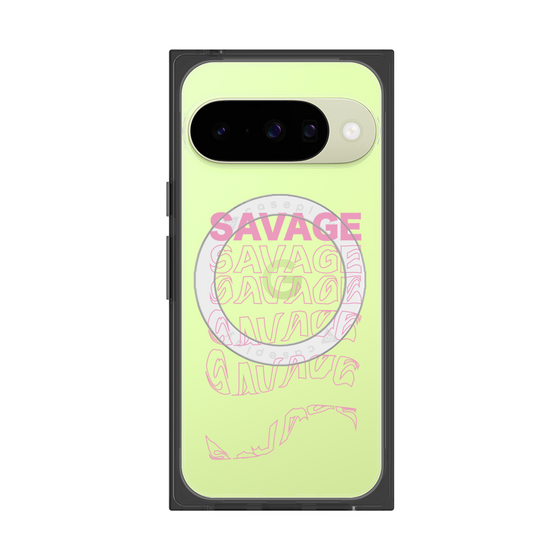 Premium Square Case with Pixelsnap［ SAVAGE Pink ］