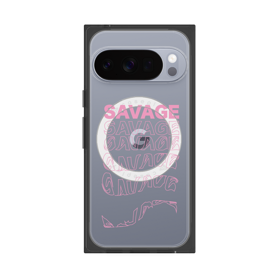 Premium Square Case with Pixelsnap［ SAVAGE Pink ］