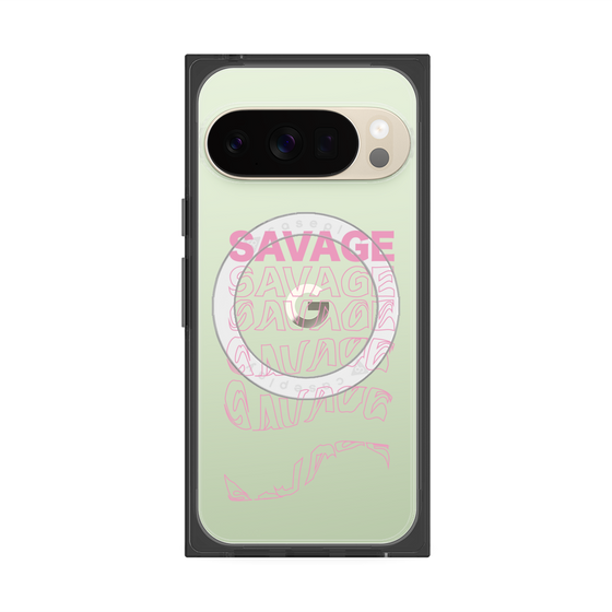 Premium Square Case with Pixelsnap［ SAVAGE Pink ］