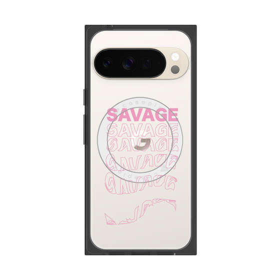 Premium Square Case with Pixelsnap［ SAVAGE Pink ］