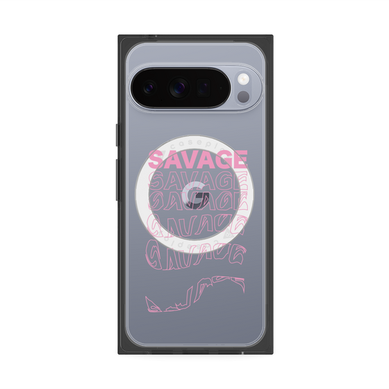 Premium Square Case with Pixelsnap［ SAVAGE Pink ］