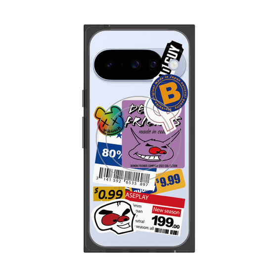 Premium Square Case with Pixelsnap［ Demon Friends Sticker .1 ］