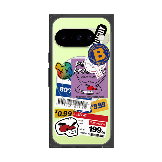 Premium Square Case with Pixelsnap［ Demon Friends Sticker .1 ］