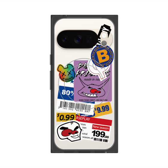 Premium Square Case with Pixelsnap［ Demon Friends Sticker .1 ］