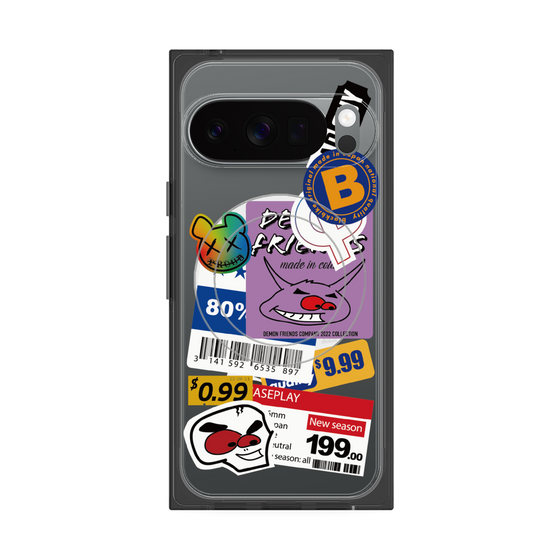 Premium Square Case with Pixelsnap［ Demon Friends Sticker .1 ］