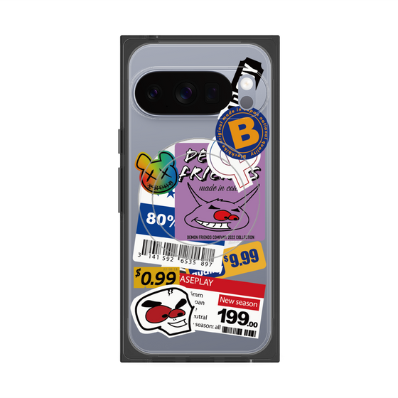 Premium Square Case with Pixelsnap［ Demon Friends Sticker .1 ］