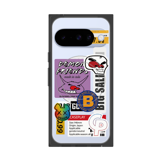 Premium Square Case with Pixelsnap［ Demon Friends Sticker .4 ］