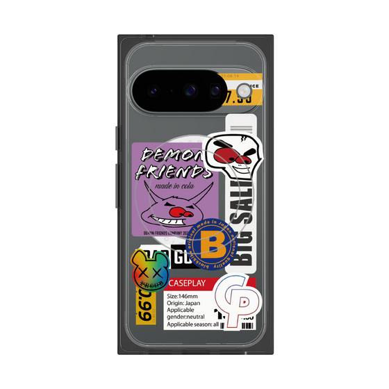 Premium Square Case with Pixelsnap［ Demon Friends Sticker .4 ］