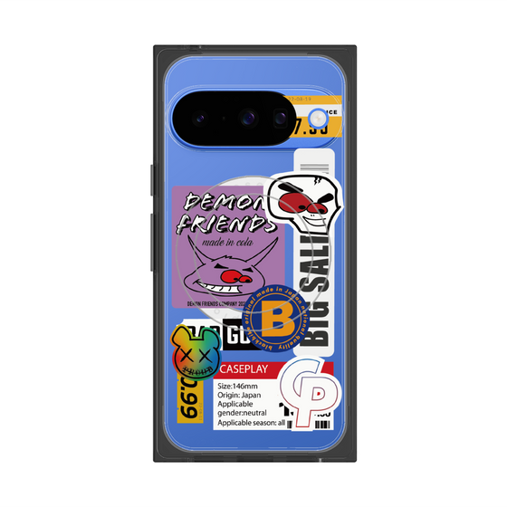 Premium Square Case with Pixelsnap［ Demon Friends Sticker .4 ］