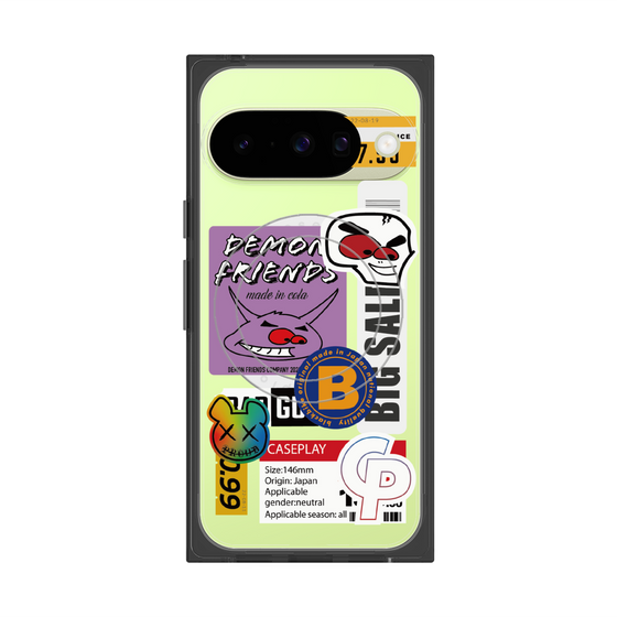 Premium Square Case with Pixelsnap［ Demon Friends Sticker .4 ］