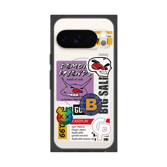 Premium Square Case with Pixelsnap［ Demon Friends Sticker .4 ］