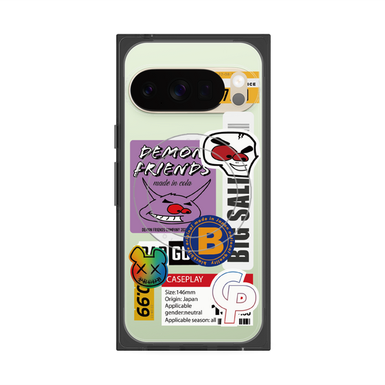 Premium Square Case with Pixelsnap［ Demon Friends Sticker .4 ］