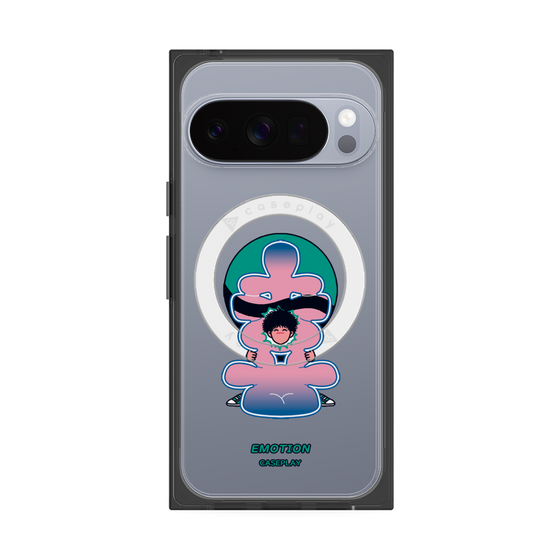 Premium Square Case with Pixelsnap［ Kido Ai Raku - Happiness ］