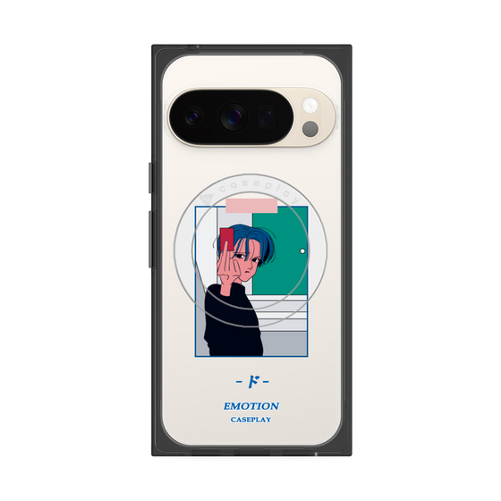 Premium Square Case with Pixelsnap［ Kido Ai Raku - Anger ］