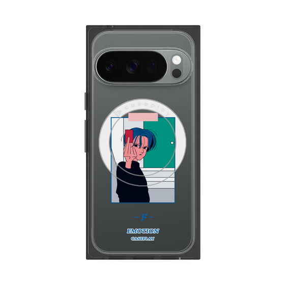 Premium Square Case with Pixelsnap［ Kido Ai Raku - Anger ］