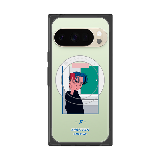 Premium Square Case with Pixelsnap［ Kido Ai Raku - Anger ］