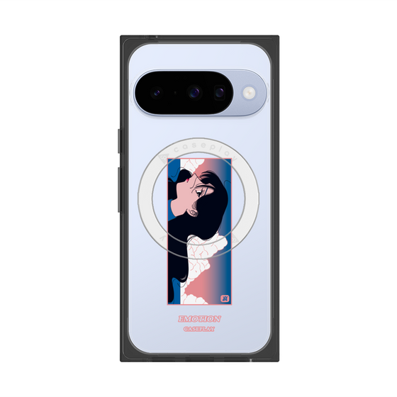 Premium Square Case with Pixelsnap［ Kido Ai Raku - Sorrow ］