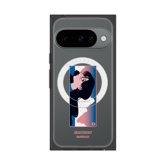 Premium Square Case with Pixelsnap［ Kido Ai Raku - Sorrow ］