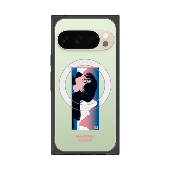 Premium Square Case with Pixelsnap［ Kido Ai Raku - Sorrow ］