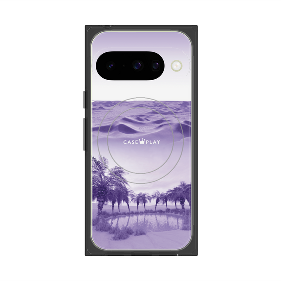 Premium Square Case with Pixelsnap［ Oasis & Desert ］