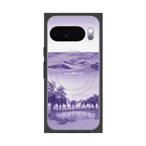 Premium Square Case with Pixelsnap［ Oasis & Desert ］