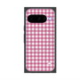 Premium Square Case with Pixelsnap［ Checkered Pink ］
