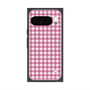 Premium Square Case with Pixelsnap［ Checkered Pink ］