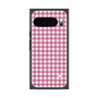 Premium Square Case with Pixelsnap［ Checkered Pink ］