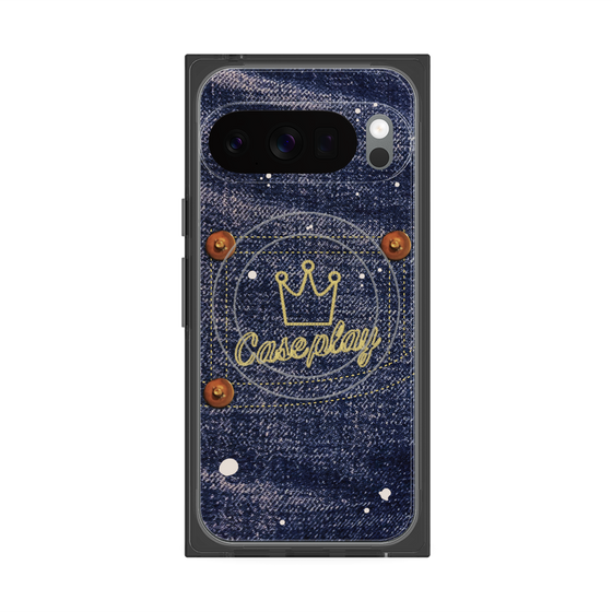 Premium Square Case with Pixelsnap［ Denim Used Jeans ］