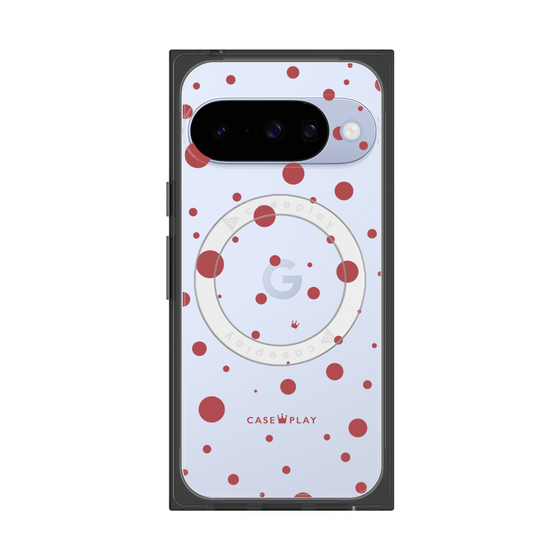 Premium Square Case with Pixelsnap［ Dippin Dots Red ］