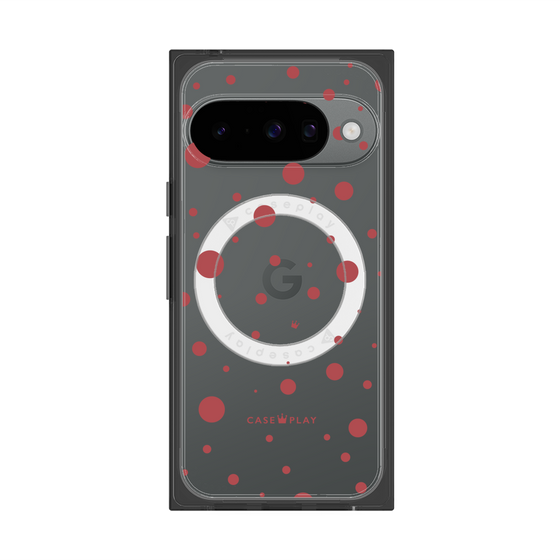 Premium Square Case with Pixelsnap［ Dippin Dots Red ］