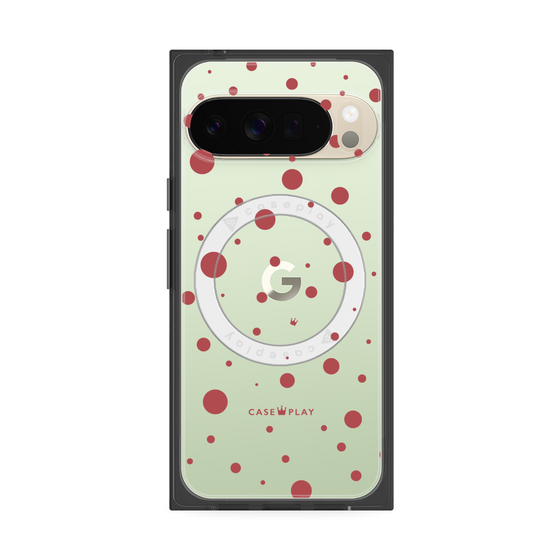 Premium Square Case with Pixelsnap［ Dippin Dots Red ］