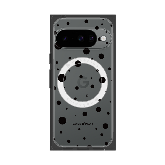 Premium Square Case with Pixelsnap［ Dippin Dots Black ］