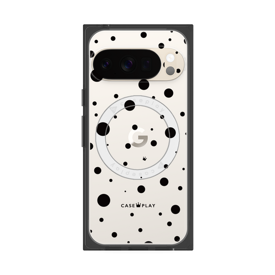 Premium Square Case with Pixelsnap［ Dippin Dots Black ］