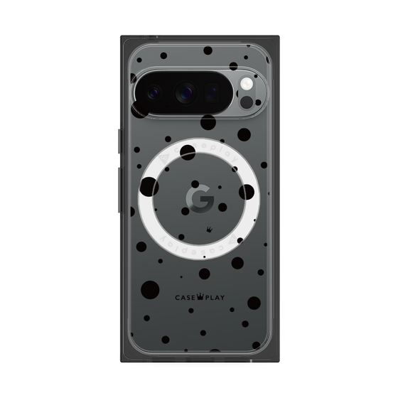 Premium Square Case with Pixelsnap［ Dippin Dots Black ］