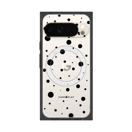 Premium Square Case with Pixelsnap［ Dippin Dots Black ］