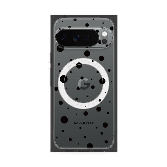 Premium Square Case with Pixelsnap［ Dippin Dots Black ］