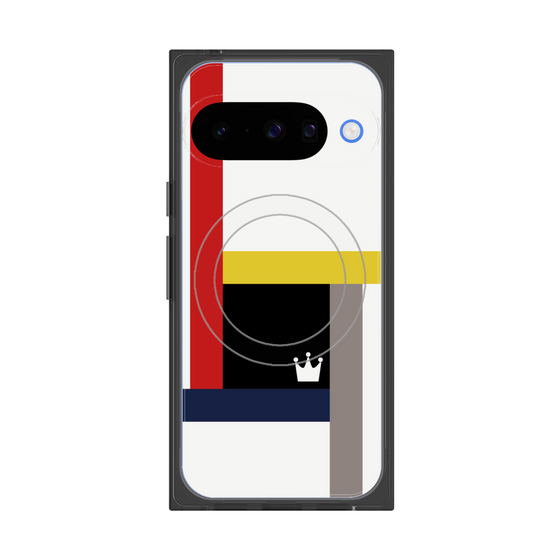 Premium Square Case with Pixelsnap［ BAUHAUS Vibes ］