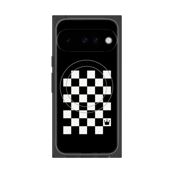 Premium Square Case with Pixelsnap［ Racing Checkered Flag ］