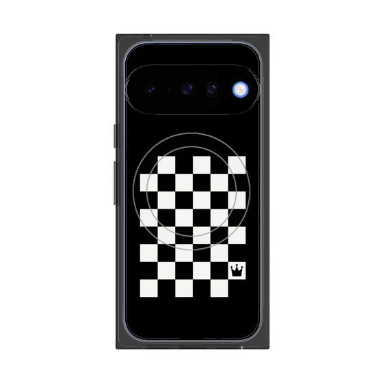 Premium Square Case with Pixelsnap［ Racing Checkered Flag ］