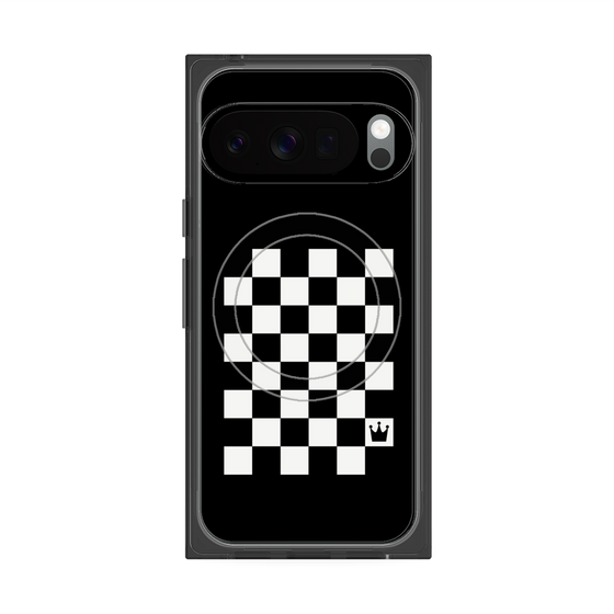 Premium Square Case with Pixelsnap［ Racing Checkered Flag ］