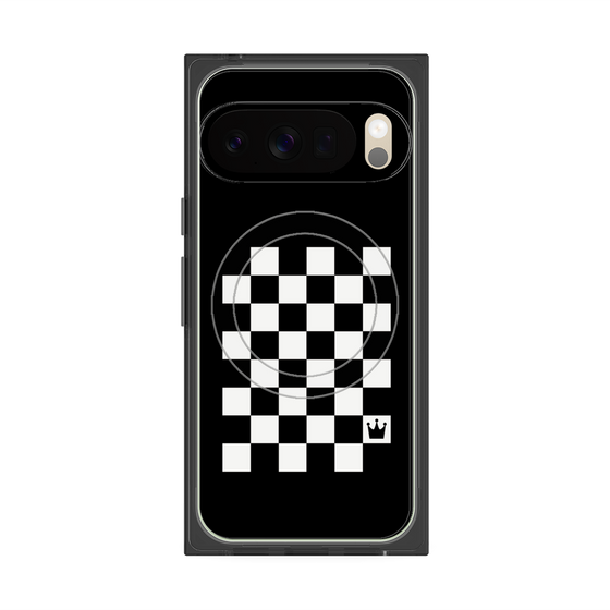 Premium Square Case with Pixelsnap［ Racing Checkered Flag ］