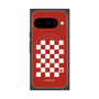 Premium Square Case with Pixelsnap［ Racing Checkered Flag Red ］