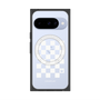 Premium Square Case with Pixelsnap［ Racing Checkered Flag White ］